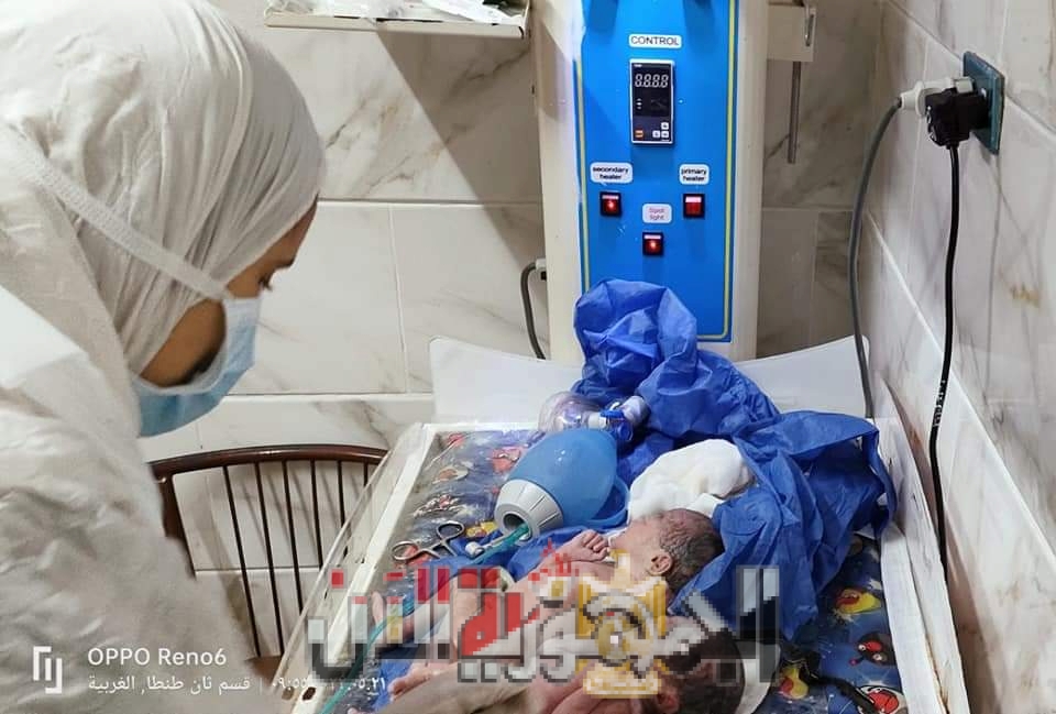 سيدة تضع 5 توائم في ولادة قيصرية بمستشفى المنشاوي العام بالغربية